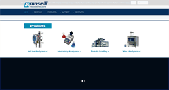 Desktop Screenshot of maselli.com